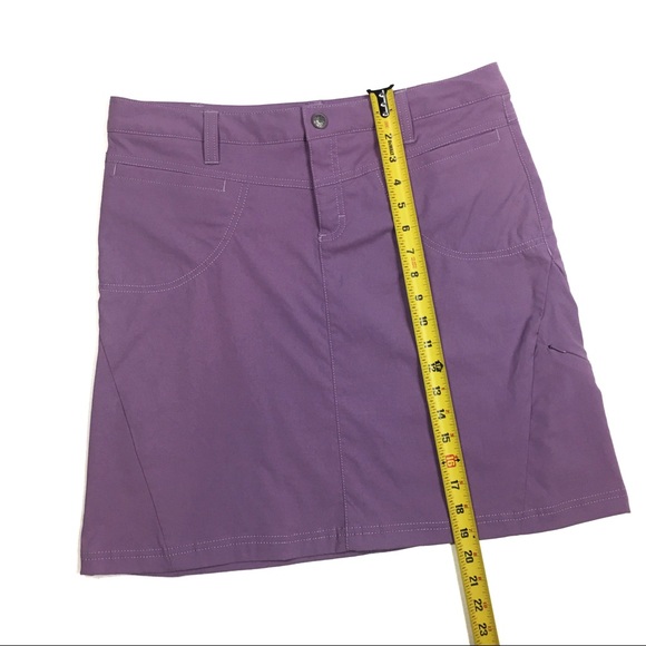 Athleta Purple A Line Skirt Size 8 - Picture 3 of 6